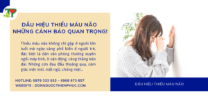 dấu hiệu thiếu máu não