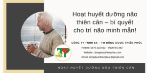 hoạt huyết dưỡng não