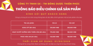 điều chỉnh giá