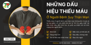 thiếu máu khi bị suy thận mạn