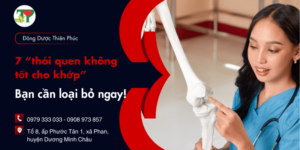 thói quen không tốt cho khớp