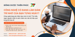 giảm trí nhớ