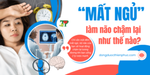 mất ngủ ảnh hưởng não như thế nào