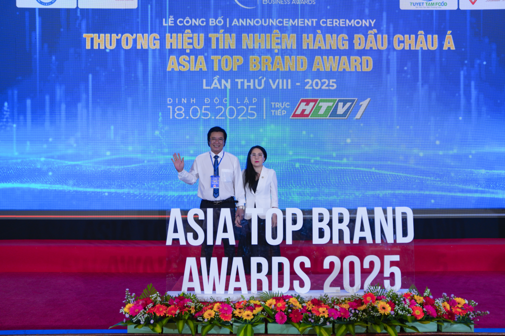 thương hiệu tín nhiệm hàng đầu châu á