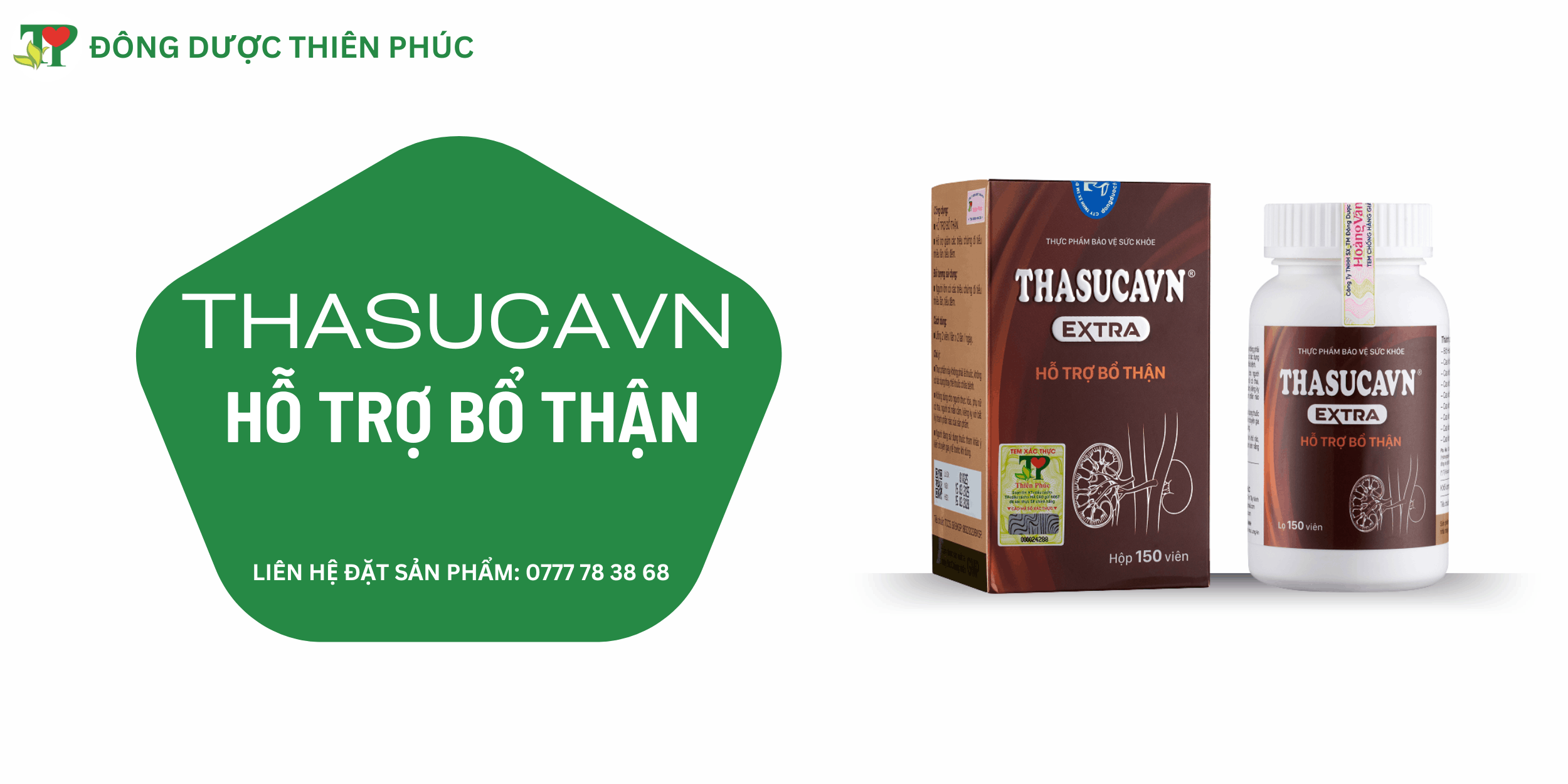 Thasucavn Extra - Hỗ trợ cải thiện sức khỏe thận.
