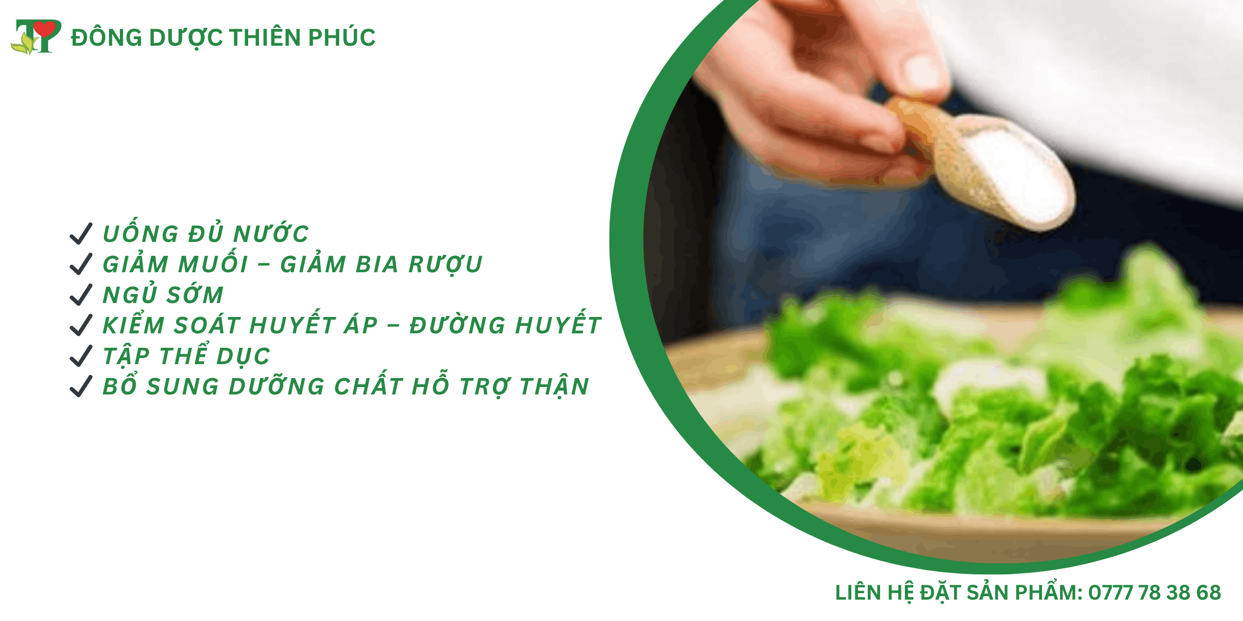 Hạn chế ăn muối sẽ có lợi cho bệnh nhân suy thận.