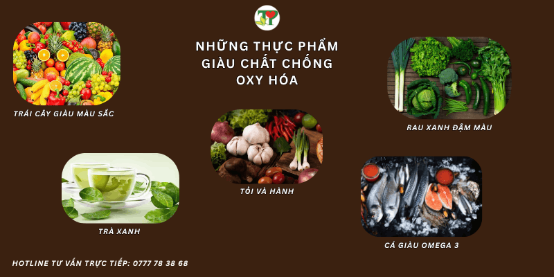 Những thực phẩm giàu chất chống oxy hóa - tốt cho thận.