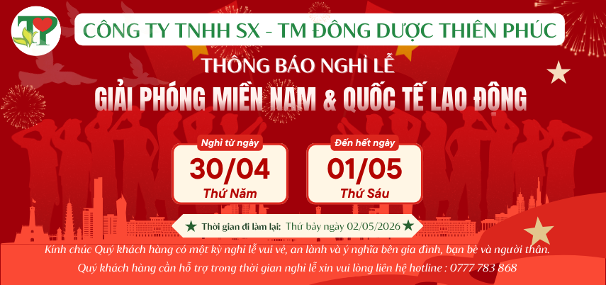 Thông Báo Nghỉ Lễ