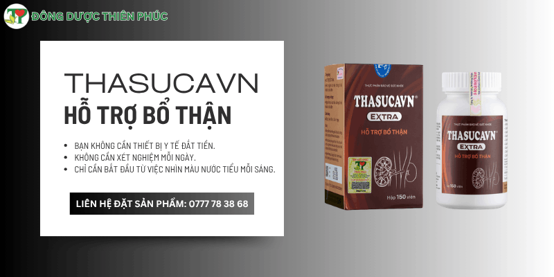 Thasucavn Extra - Hỗ trợ bổ thận.