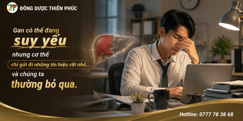 gan yếu gan yếu