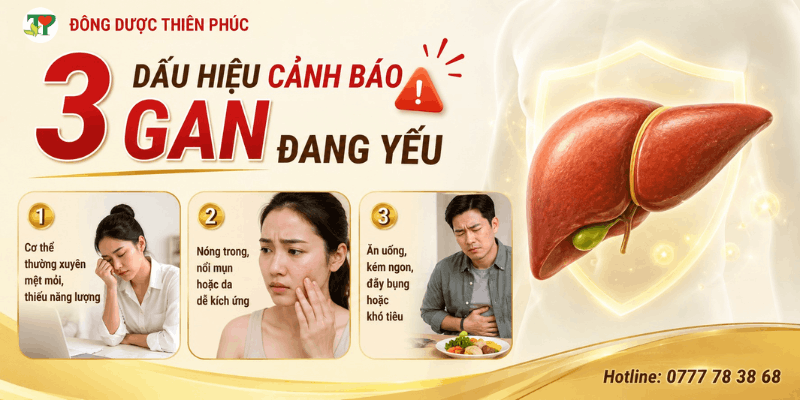 gan yếu gan yếu