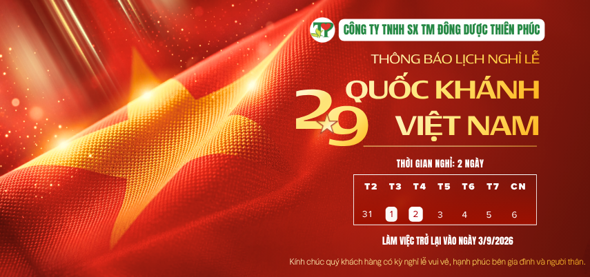 thông báo nghỉ lễ 2.9.2026